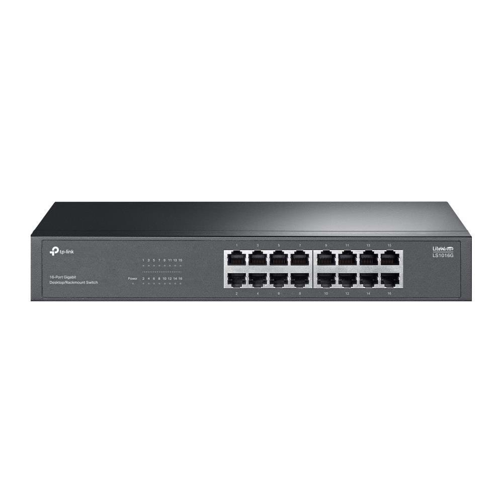 Tp-Link LS1016G 16 Port 10-100-1000 Mbps Switch Metal Kasa