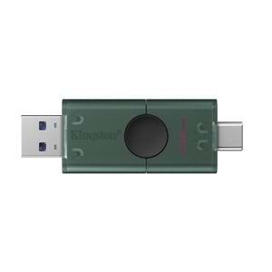 Kingston DTDEG2-256GB 256GB USB-A + USB-C 3.2 Gen 1 DataTraveler DuoG2 Flash Bellek