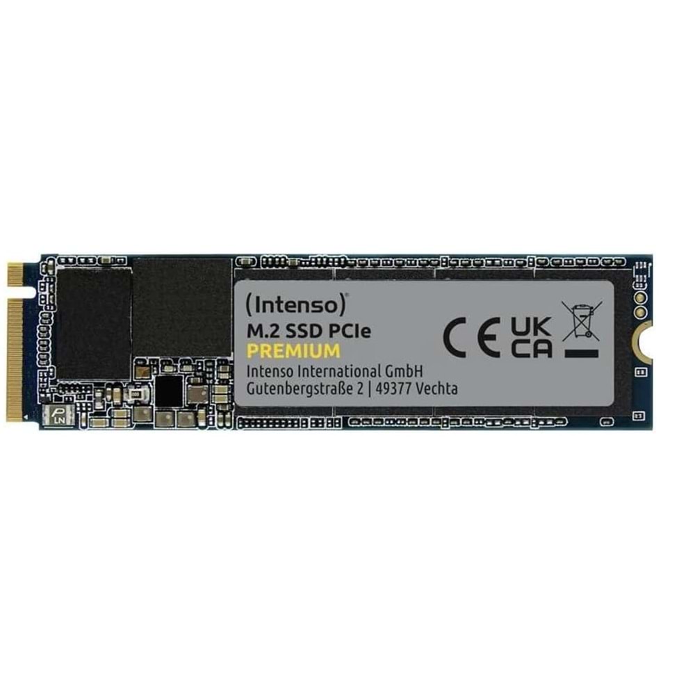 Intenso 1TB Premium Gen.3x4 NVMe 1.3 SSD 2100MB-1700MB-s Ssd Disk