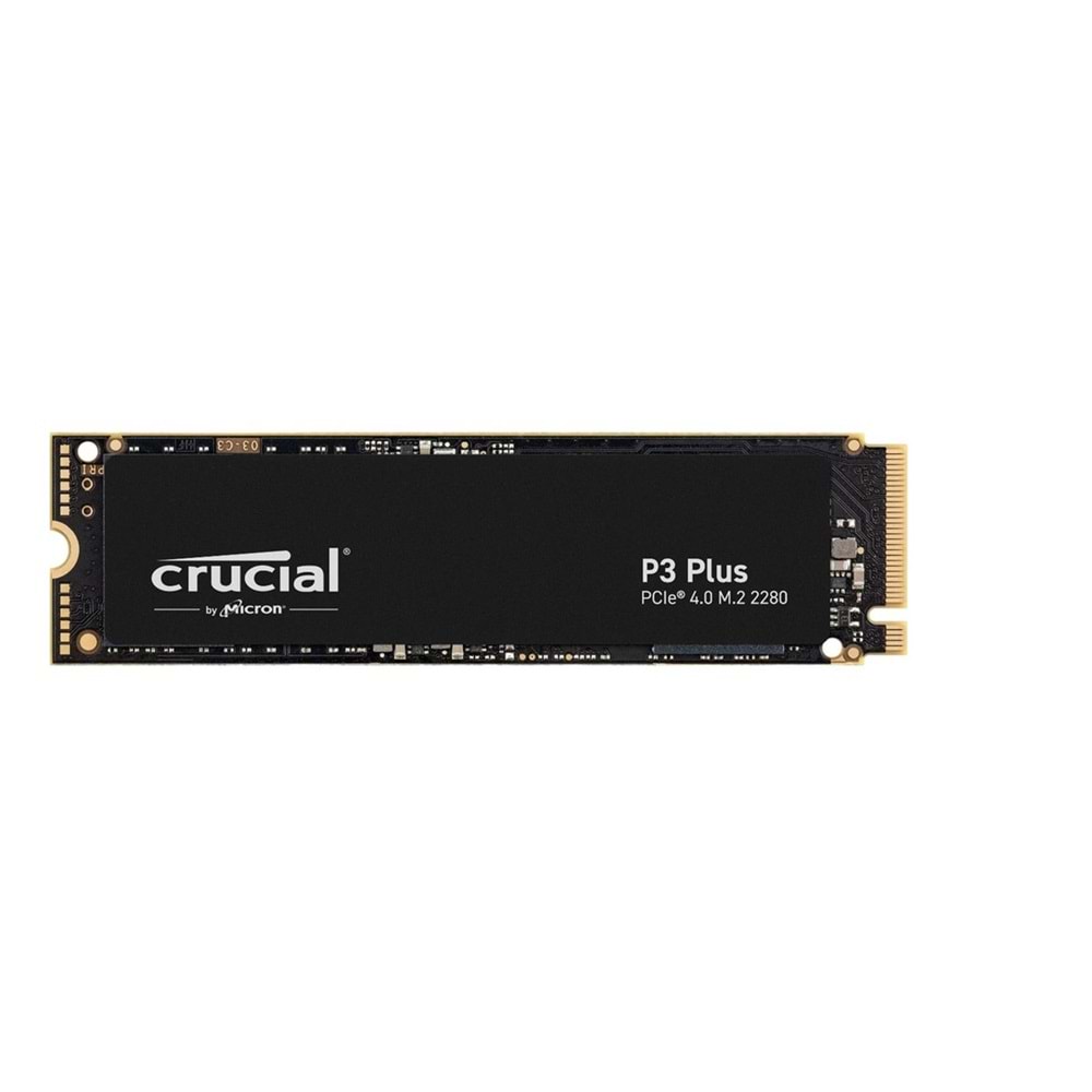 Crucial 2TB P3 CT2000P3PSSD8 Plus 3D NAND GEN4 NVMe PCIe M.2 SSD (5000-4200 MB-s) 
