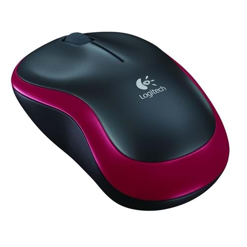 Logitech 910-002237 M185 Kırmızı Kablosuz Mouse 