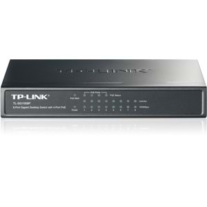 Tp-Link TL-SG1008P 8 Port 4 Port Poe+ 10-100-1000 Mbps Switch Çelik Kasa