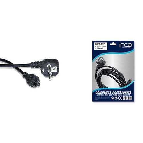 Inca INPW-6TP 1,5mt Notebook Power Kablo