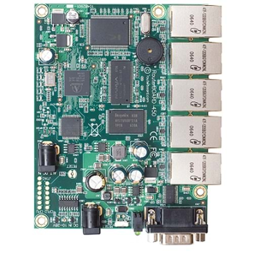 Mikrotik RouterBOARD 450 5 LAN ports, RouterOS L5