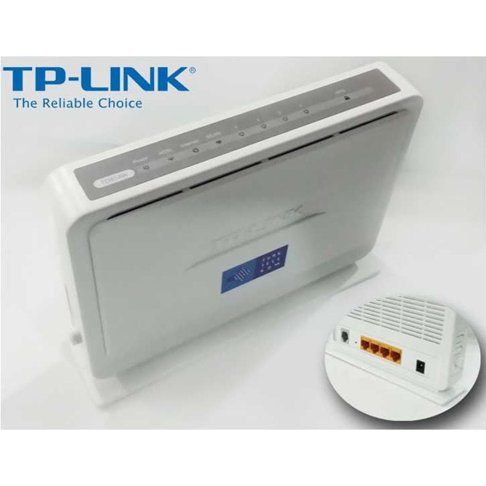 2.EL Tp-Link TD 854W Türk Telekom Logolu Adsl Modem (Kutusuz-2.El)